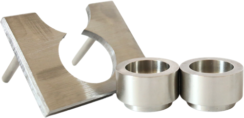 Beading wheels with stop plate